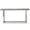 Wyatt Modern Oak Wood + Stainless Steel Console Table -Famous Furniture Shop 645816 S M 50460.1495480864