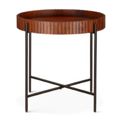 Valor 29" Nesting Tray Tables In Pecan Brown -Famous Furniture Shop 6FDF7E3A 73A0 4DE7 BC5E AB2ADDA03FCF 1 201 a 38387.1715360460