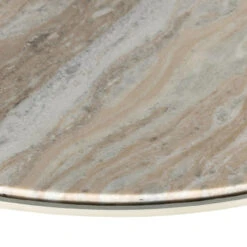 Corbett Cream Marble Top Round Coffee Table 35" - Matte White -Famous Furniture Shop 704194CC 43EE 4910 8523 2705D8E589F2 1 201 a 89539.1694626305