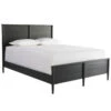 Langley Black Wooden Queen Size Panel Bed -Famous Furniture Shop 705250B 1 39947.1533165904
