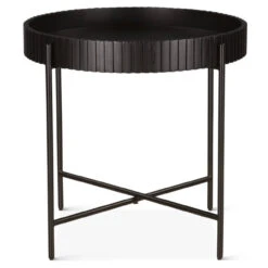 Valor 29" Nesting Tray Tables In Matte Black -Famous Furniture Shop 7B788308 9136 43A7 9683 1CABD96A5A3D 1 201 a 20522.1710857018