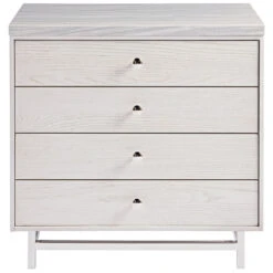 Paradox Stone Top 2 Drawer Nightstand