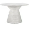 Fern Outdoor White Concrete Table 47" 1 Fern Outdoor White Concrete Table 47" -Famous Furniture Shop 82F1BC24 8838 4EB4 AC35 5D92B6680C55 1 201 a 41325.1716303169