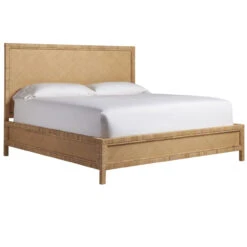 Long Key Woven Cane Queen Bed -Famous Furniture Shop 833320b uni2019 1 54590.1594137604