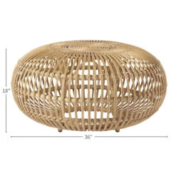 Escape Coastal Living Home Collection Rattan Scatter Table -Famous Furniture Shop 833809 DIM 36791.1689173559