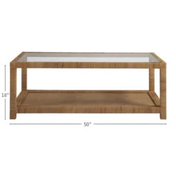 Escape-Coastal Long Key Cocktail Table -Famous Furniture Shop 833829 SILO DIMENSION 50024.1648635675