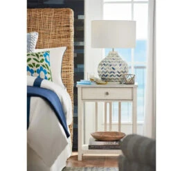 Escape Coastal Living Home Collection Bedside Table With Stone Top -Famous Furniture Shop 833 RS40 351 1 51829.1688499542
