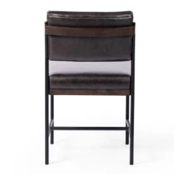 Benton Sonoma Black Leather Dining Chair -Famous Furniture Shop 841BB688 E303 43B1 A8B5 28E73169B662 1 201 a 51357.1694619607