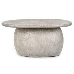 Rochester Concrete Round Outdoor Coffee Table 42" -Famous Furniture Shop 88562B19 60C3 4D1C A1E3 5DE45140DE2B 1 201 a 55327.1716299617