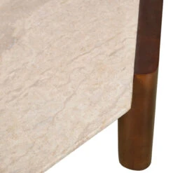 Breton 40" Octogonal Coffee Table With Travertine In Walnut -Famous Furniture Shop 8AFD7B28 33F0 42E7 8964 799BD3C8B6BE 1 201 a 52394.1707404477