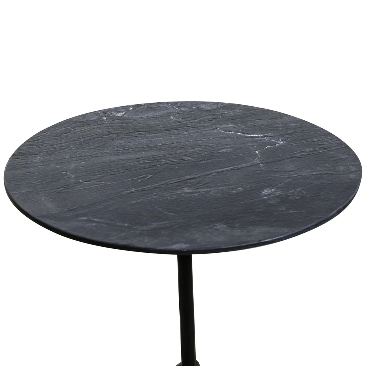 Sperre 18" Round Accent Table With Lava Marble 6 Sperre 18" Round Accent Table With Lava Marble - Image 4