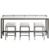 Curated Essence Console Table With 3 Stools -Famous Furniture Shop 915X803 SILO 06522.1688672309