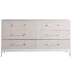Brentwood White Lacquer 6 Drawers Dresser 68" 9 Brentwood White Lacquer 6 Drawers Dresser 68" -Famous Furniture Shop 956040 4 40817.1599694973
