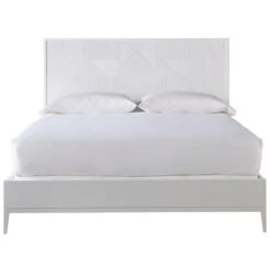 Malibu White Lacquer Panel Queen Bed -Famous Furniture Shop 956250B 4 63119.1598400707