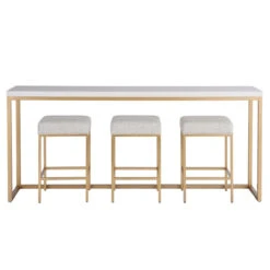 Love Joy Bliss Console Counter Table With 3 Stools -Famous Furniture Shop 956A803 2 83971.1600124771
