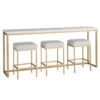 Love Joy Bliss Console Counter Table With 3 Stools -Famous Furniture Shop 956A803 3 77982.1600124769