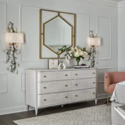 Love Joy Bliss Gold Frame Accent Mirror -Famous Furniture Shop 956C04M 2 98794.1599696083