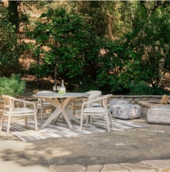 Alameda Outdoor Round Dining Table In Gray 53" -Famous Furniture Shop 95D92D8B 5858 4A86 8184 D07C5273CFBC 63556.1716297682