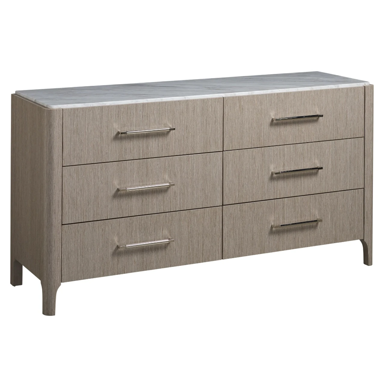 Modern Soren Pumice 6 Drawer Dresser 5 Modern Soren Pumice 6 Drawer Dresser - Image 3