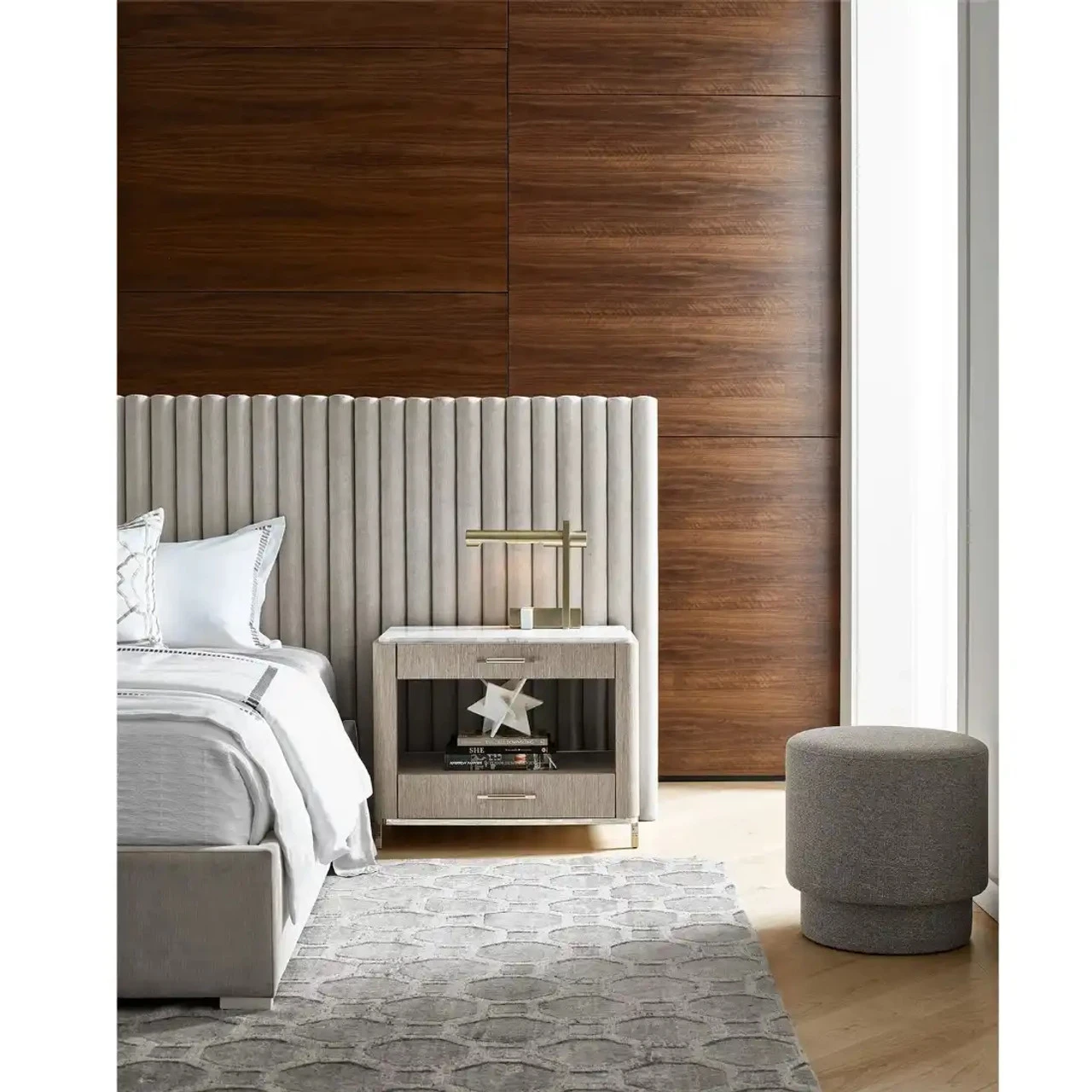 Modern Soren 2 Drawer Bedside Table 5 Modern Soren 2 Drawer Bedside Table - Image 3