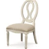 Country-Chic Maple Wood White Pierced Back Dining Side Chair -Famous Furniture Shop 987636 Silo 42800.1453162996