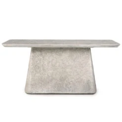 Clara Outdoor Concrete Dining Table 67"