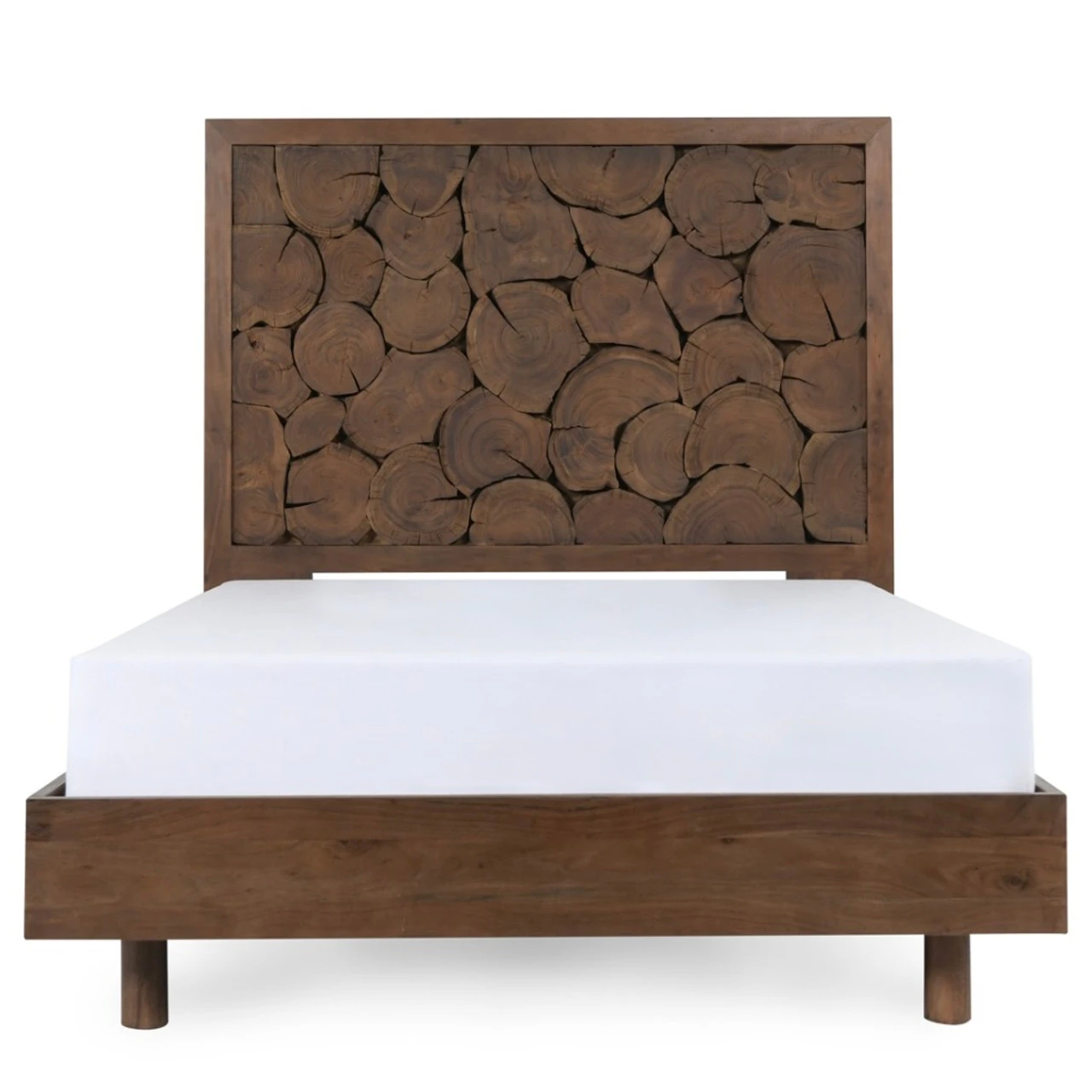 Jackson Acacia Wood King Platform Bed 4 Jackson Acacia Wood King Platform Bed - Image 2