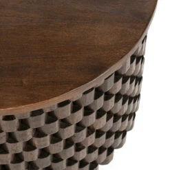 Norwood Solid Wood Round Side Table 25" -Famous Furniture Shop A5999DF9 A94A 42F8 A7E3 BDBE7BF1C2EC 1 201 a 32458.1693324046