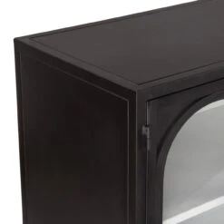 Penelope 63" Iron And Glass Sideboard Matte Black -Famous Furniture Shop AFE0BFCD 650B 49C9 8D0B CA0F6743AC94 1 201 a 90543.1707504210
