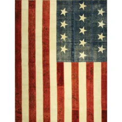 American Flag Patchwork Rugs
