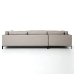Grammercy Linen Modern 2 Piece Sectional Sofa -Famous Furniture Shop Atelier Grammercy 2 Pc Sectional Left Arm Chaise2 88077.1427754359