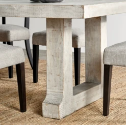 Brandon 94" Dining Table In Antique Cream -Famous Furniture Shop B2D54A94 2C3B 4397 BC23 500993002120 26268.1697567802