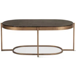 Reno Coffee Table With Black Marble And Antique Brass Base 43" -Famous Furniture Shop B7D2FE8B 7D4A 4550 A8FB 9C355C326B92 1 201 a 74096.1715788397