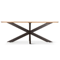 Rapallo Mango Wood And Iron Dining Table Natural 82" -Famous Furniture Shop B94E861D 1F81 4797 94FE A5C371215237 1 201 a 06087.1715963760