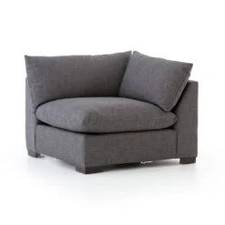 Westwood Modern Bennett Charcoal 8-Piece U-Shape Modular Sectional With Ottoman 156" -Famous Furniture Shop BENNETT CHARCOAL corner 75389.1611534925