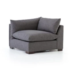 Westwood Modern Bennett Charcoal 8-Piece U-Shape Modular Sectional With Ottoman 156" -Famous Furniture Shop BENNETT CHARCOAL left 36298.1611534928