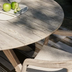 Alameda Outdoor Round Dining Table In Gray 53" -Famous Furniture Shop C22BDACC CE06 49AD 9A33 4CDD5C2A6D87 41002.1716297682