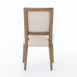 Kurt Linen Upholstered Oak Dining Chair -Famous Furniture Shop CABT 35A BCK 1 77220.1487290947