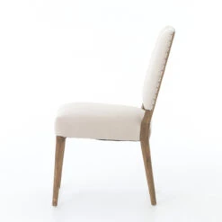 Kurt Linen Upholstered Oak Dining Chair -Famous Furniture Shop CABT 35A SID 1 78278 93526.1520307025