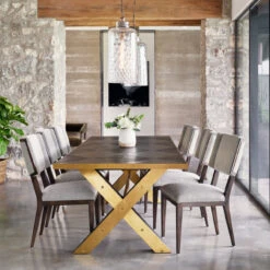 Jax Honey Wheat Dining Chair -Famous Furniture Shop CABT 67 40 2 71140.1614561497