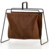 Aesop Brown Leather Magazine Rack -Famous Furniture Shop CBSH 013 031 PRM 1 34751.1504233835