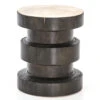 Inez Natural Black Pine End Table -Famous Furniture Shop CBSH 022 1 20745.1617910829