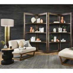 Inez Natural Black Pine End Table -Famous Furniture Shop CBSH 022 2 13761.1617910830