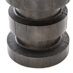 Inez Natural Black Pine End Table -Famous Furniture Shop CBSH 022 4 67582.1617910834