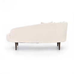 Luna Modern Oatmeal Curved Chaise Lounge -Famous Furniture Shop CGRY 02407 867P BCK 1 1 18765.1565818894