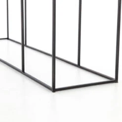 Phillip Antiqued Copper Clad Industrial Console Table 70" -Famous Furniture Shop CIMP 140A DET 1 59354.1513824310