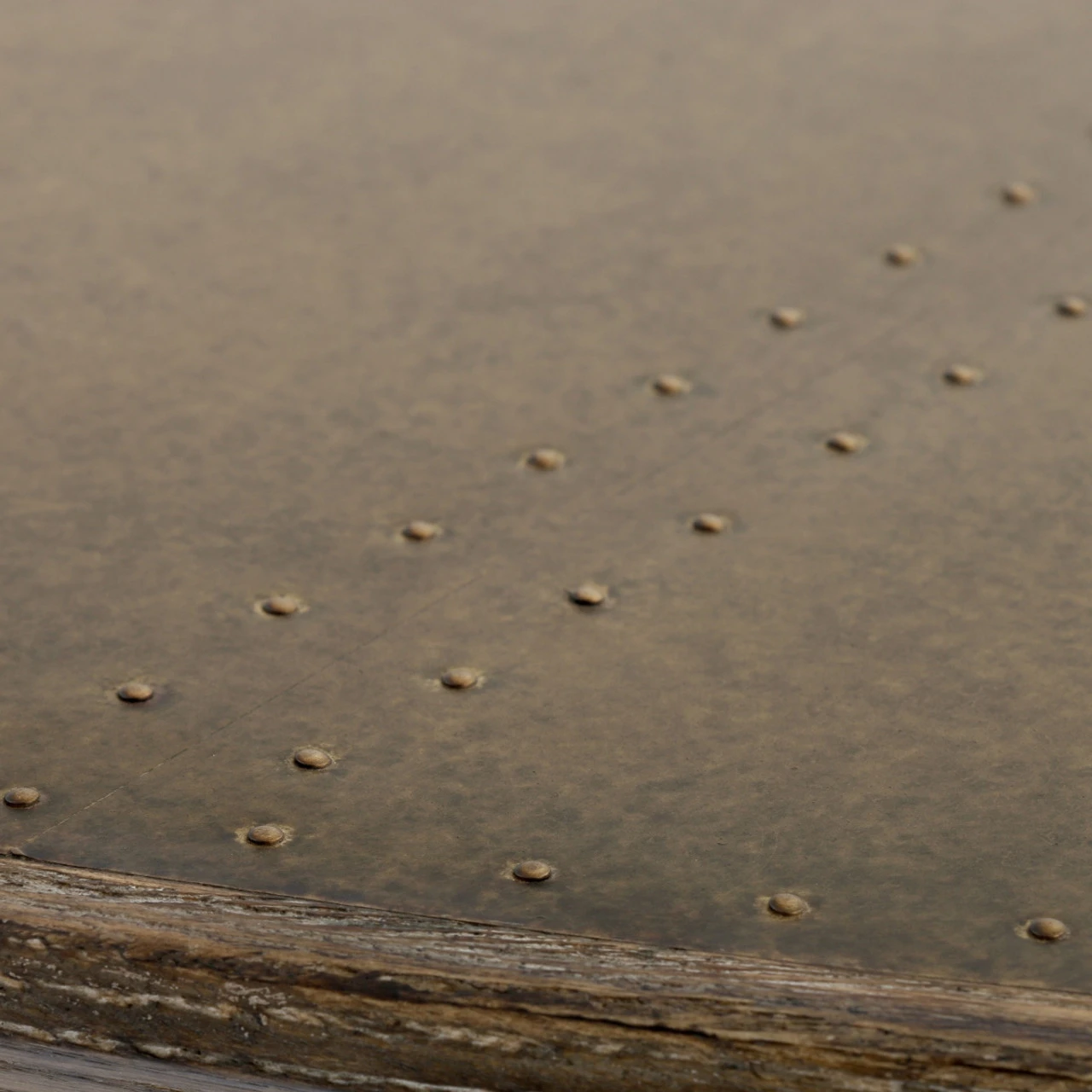 Industrial Spider Leg Brass Clad Round Dining Table 60" 6 Industrial Spider Leg Brass Clad Round Dining Table 60" - Image 4