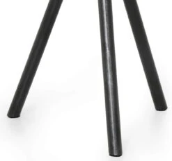 Corin Tripod Iron Bluestone Top Round End Table -Famous Furniture Shop CIMP 181 DET 6 47280.1637688825