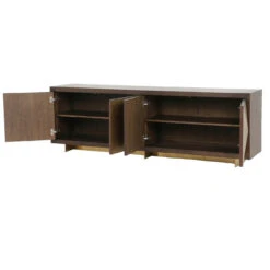 Enzo Brass Covered 4 Door Sideboard 90" 14 Enzo Brass Covered 4 Door Sideboard 90" -Famous Furniture Shop CIMP 208 OPN 1 34249.1513906873
