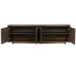 Enzo Brass Covered 4 Door Sideboard 90" 15 Enzo Brass Covered 4 Door Sideboard 90" -Famous Furniture Shop CIMP 208 OPN 2 31072.1513906881